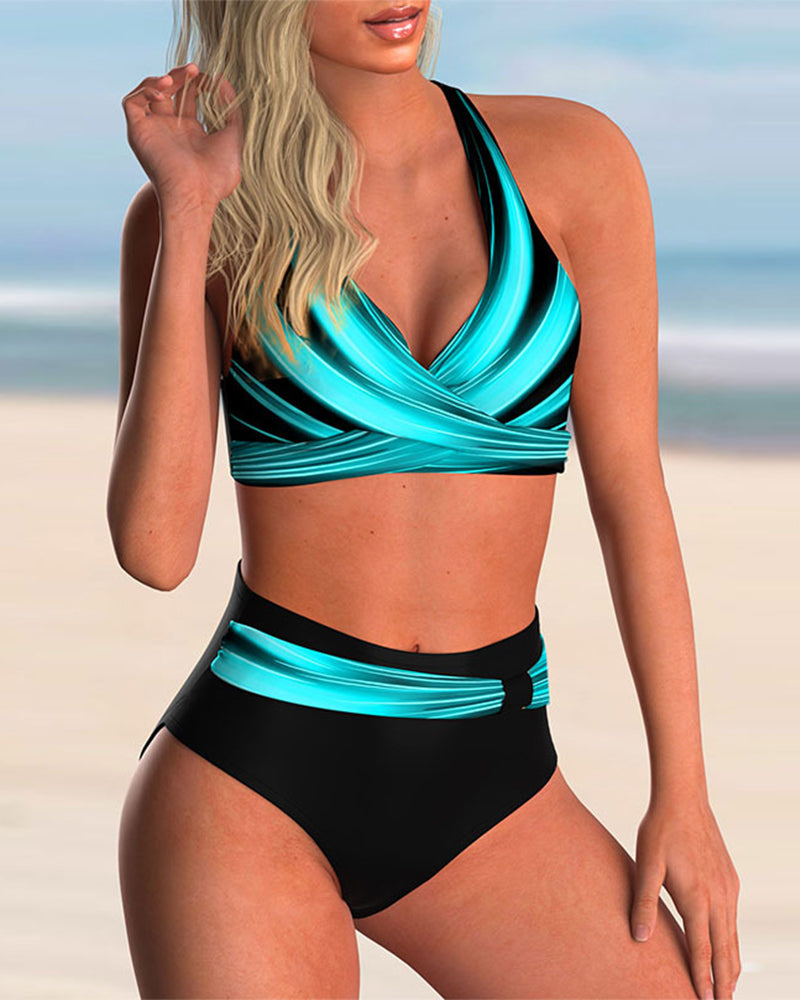 Riley | Modern High-Waist Bikini Set