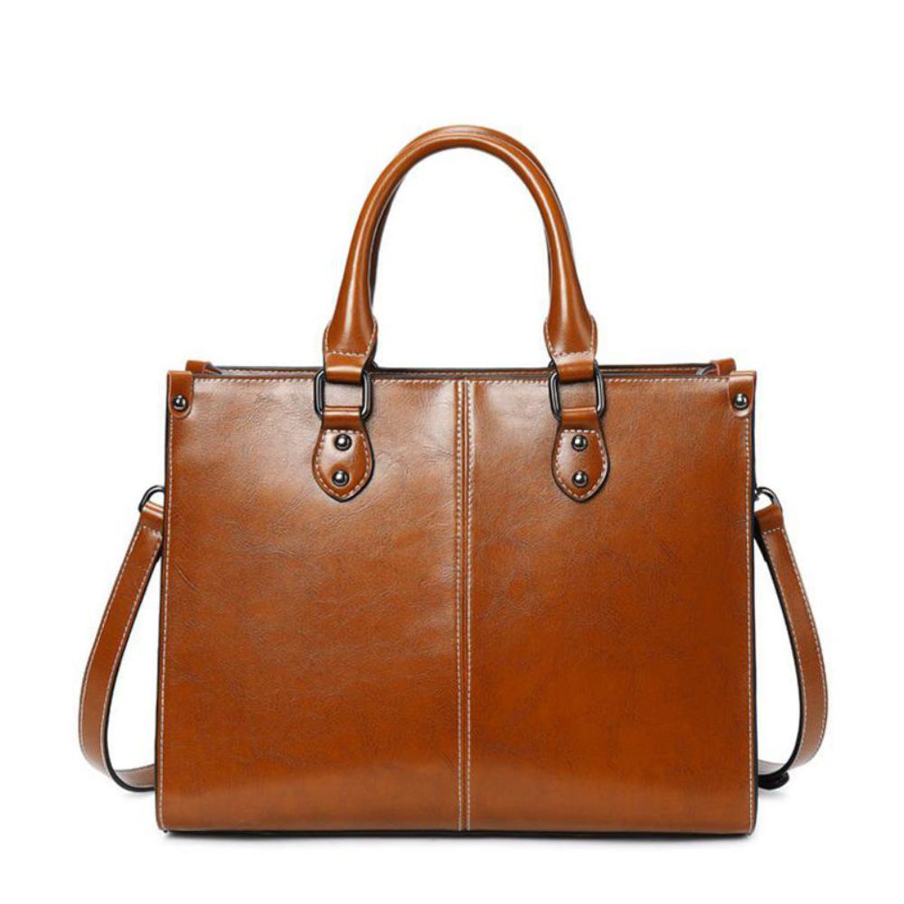 Brandy | Elegant Structured Tote Bag