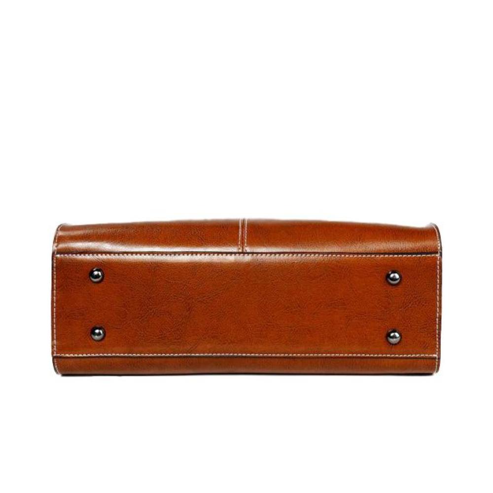 Brandy | Elegant Structured Tote Bag