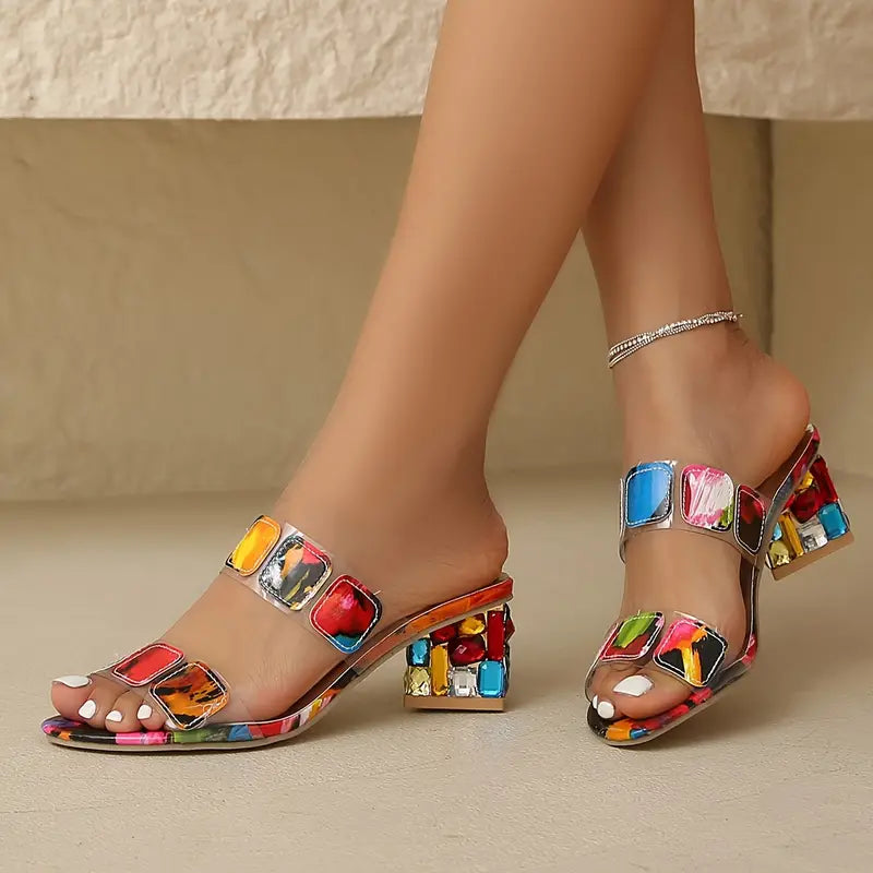 Katherine | Stylish Summer Block Heels
