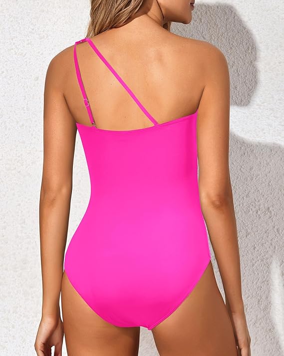 Faith | One-Shoulder Leopard Swimsuit