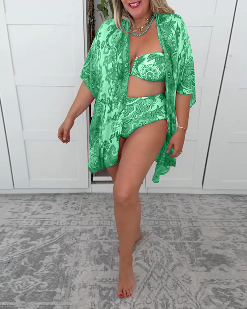 Erica | Stylish Green Bikini Set Women