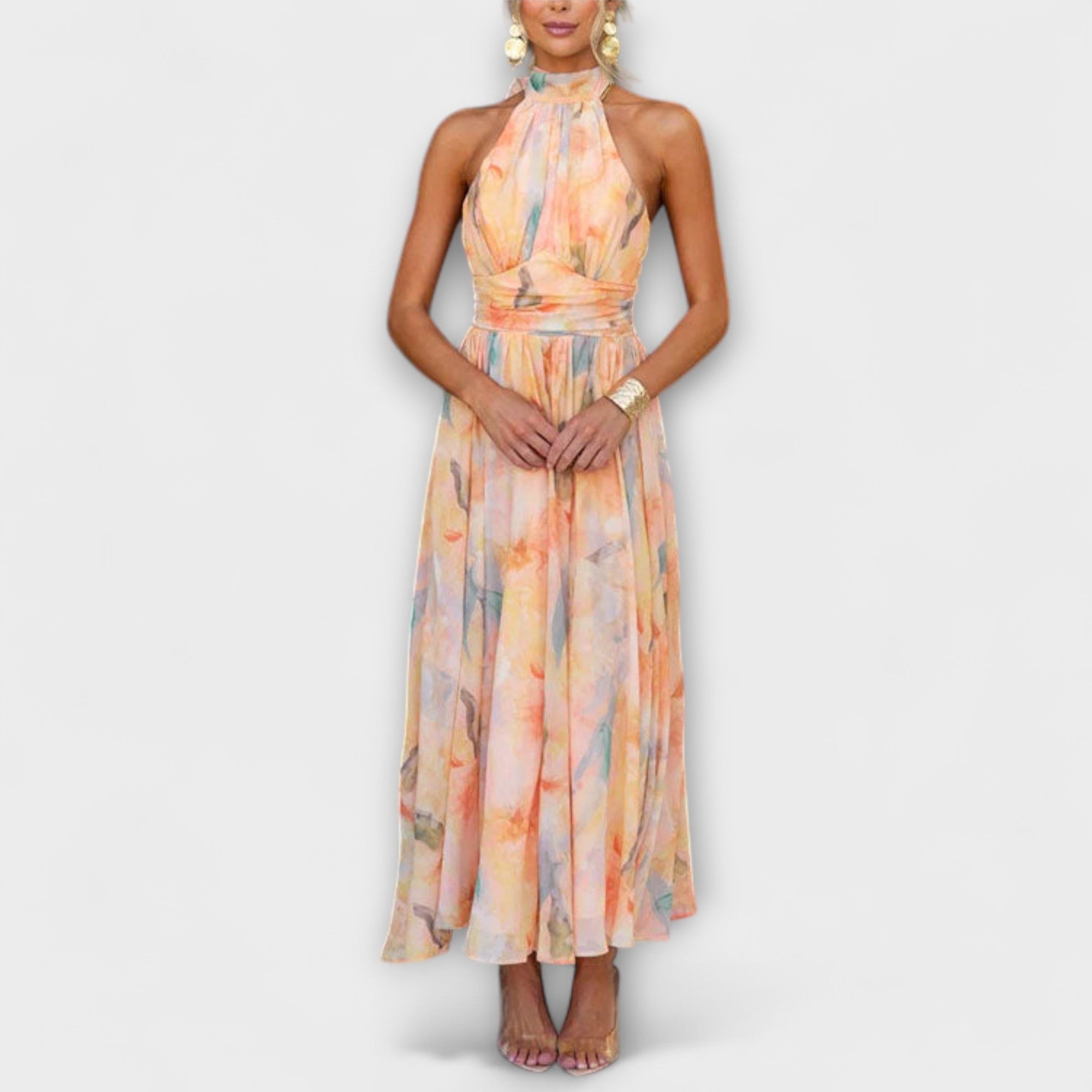 Brandy | Stylish Summer Halter Dress