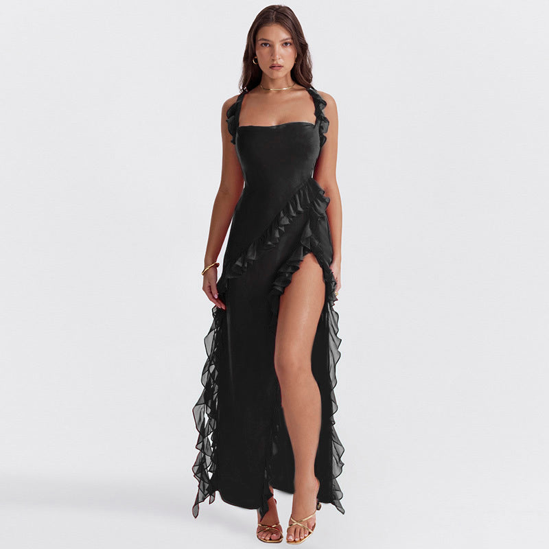 Addison | Stylish Ruffle Maxi Dress