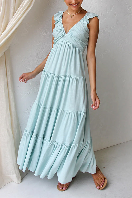 Felicity | Tiered Ruffle Maxi Dress