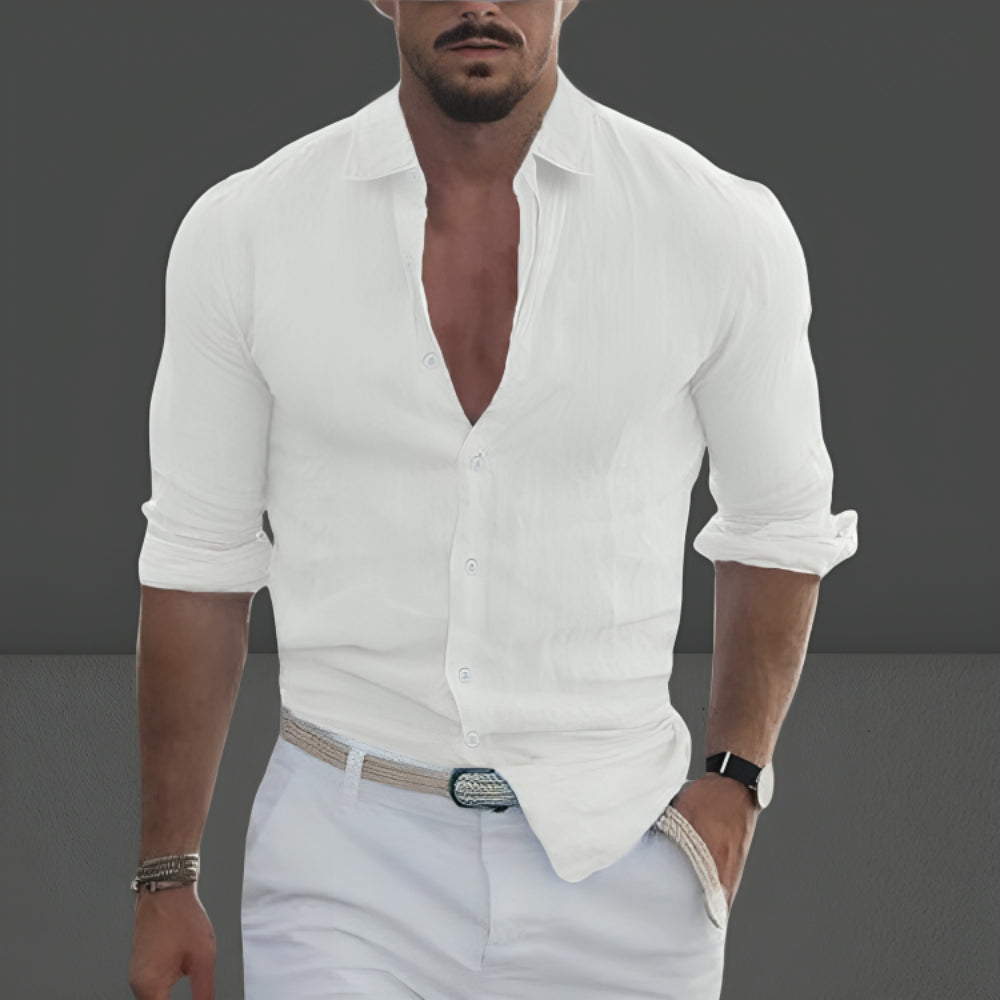 Jeffrey | Stylish Breathable Long Sleeve Shirt
