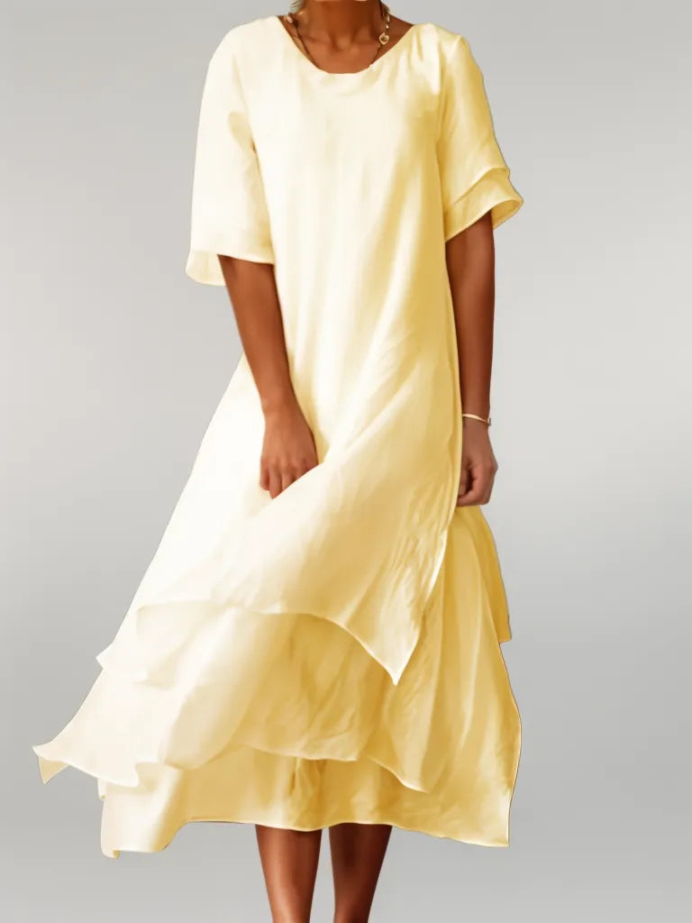Danielle | Whispering Tides Midi Dress