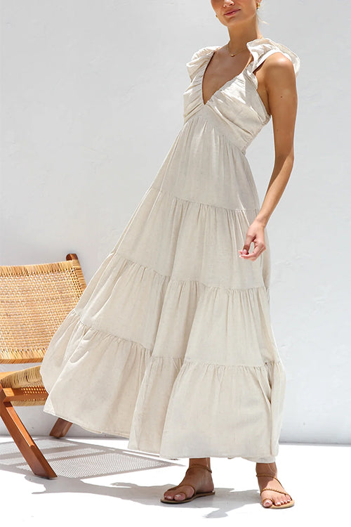 Felicity | Tiered Ruffle Maxi Dress