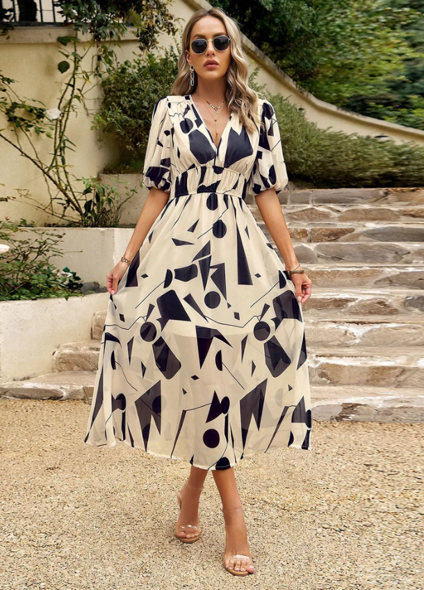 Cassandra | Stylish Relaxed Fit Midi Dress