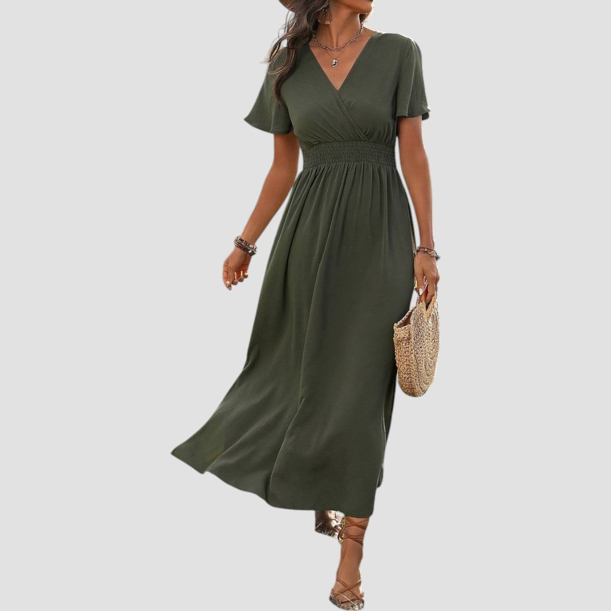 Angelica | Casual Summer Maxi Dress