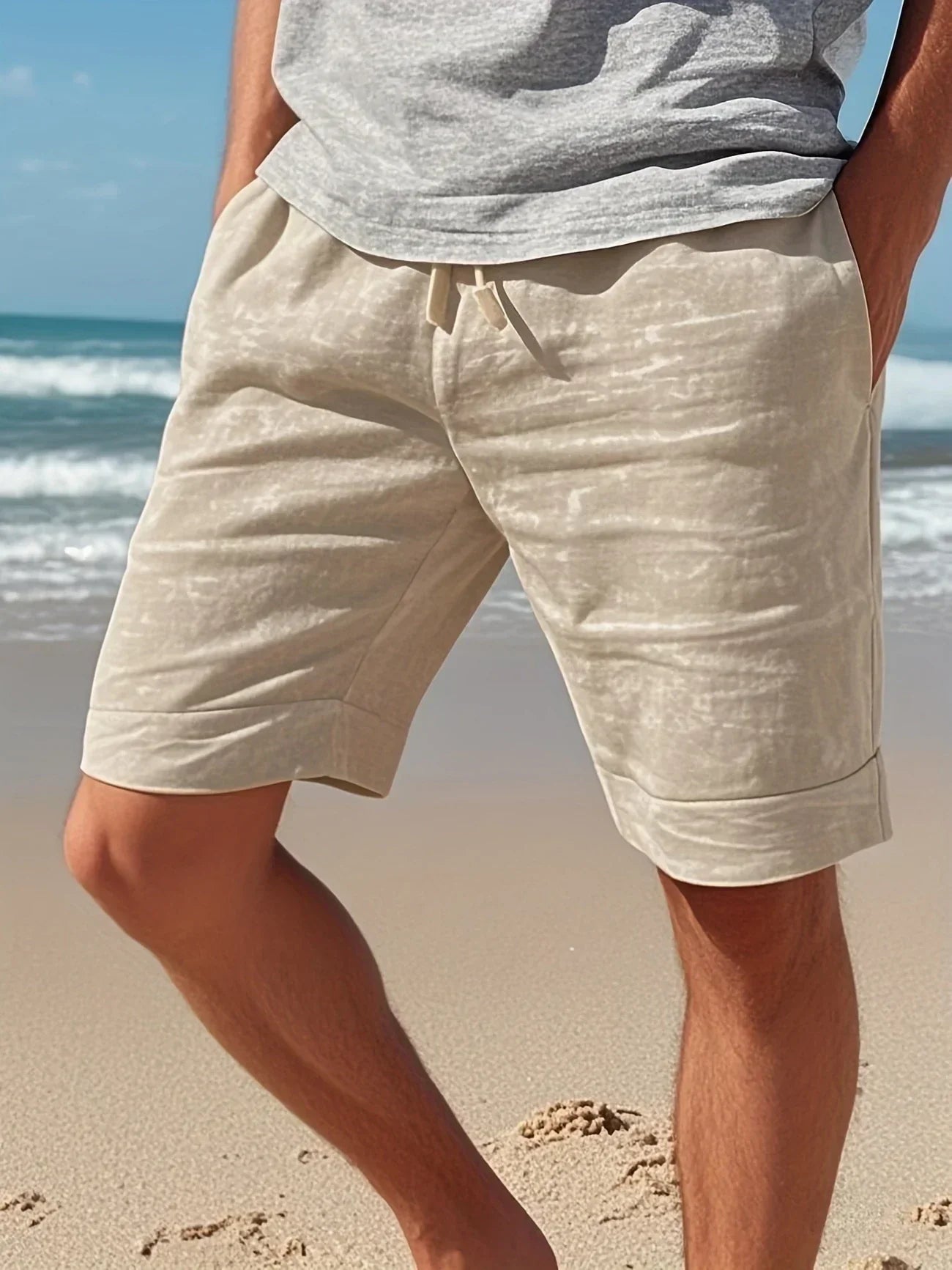 John | Casual Relaxed Fit Drawstring Shorts