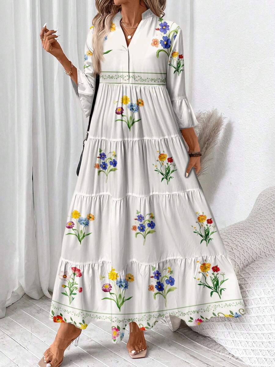 Mary™ Summer Dress in Floral Print