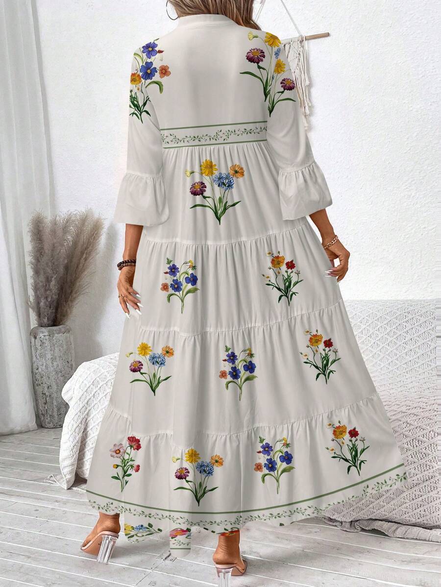 Mary™ Summer Dress in Floral Print