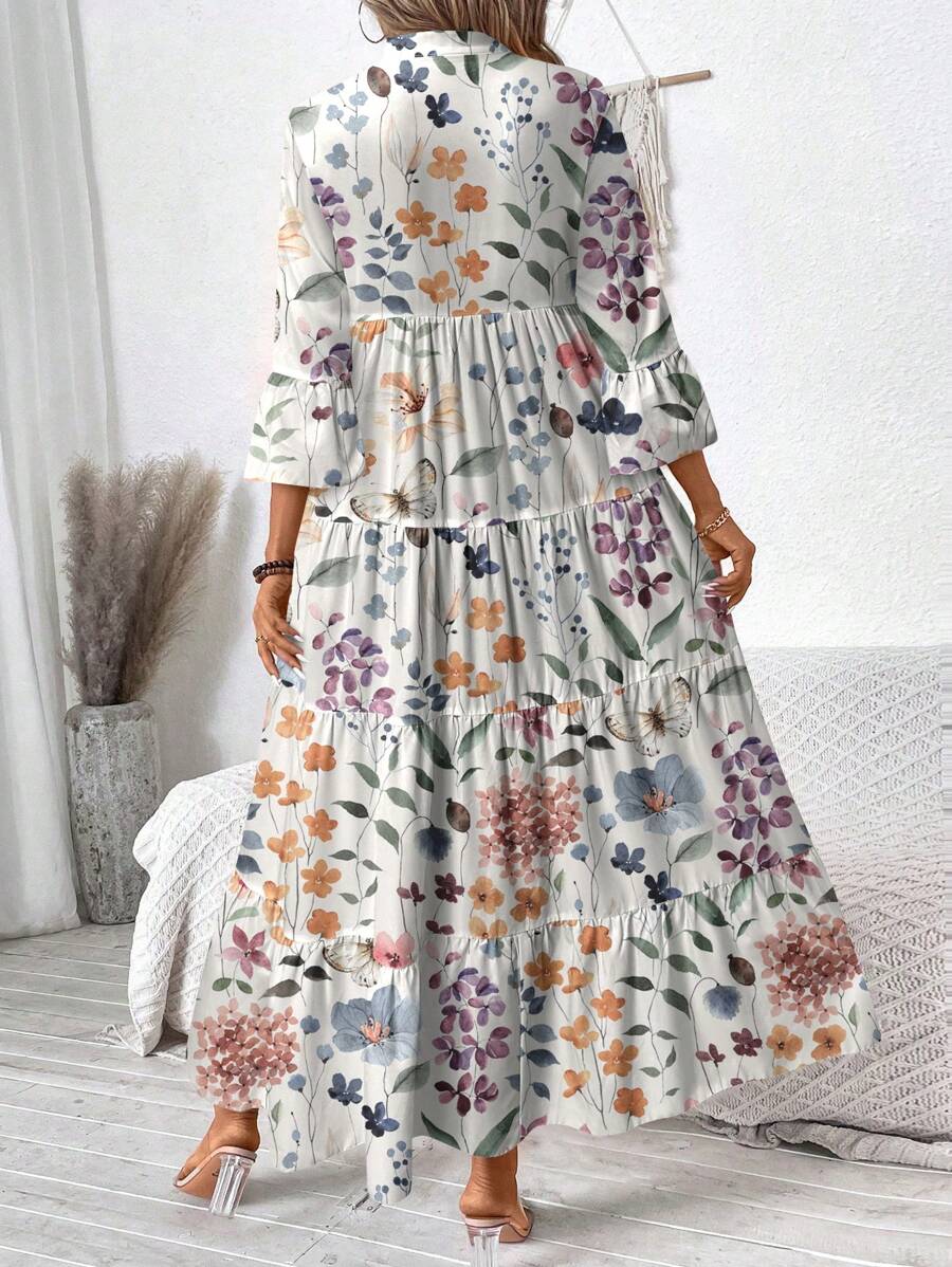 Mary™ Summer Dress in Floral Print