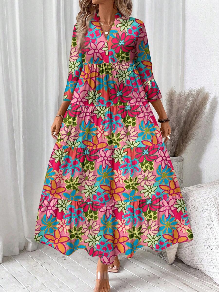 Mary™ Summer Dress in Floral Print