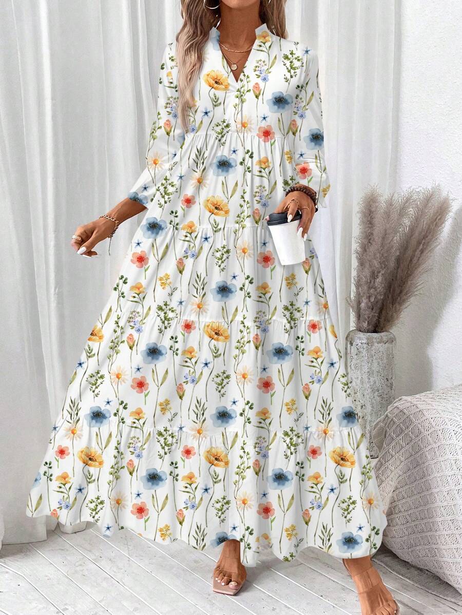 Mary™ Summer Dress in Floral Print