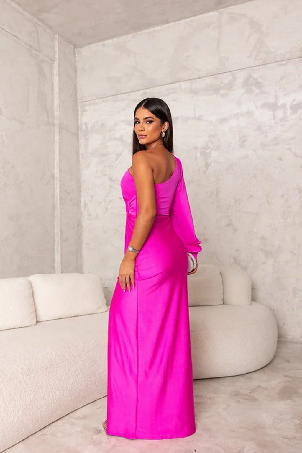 Bethany | Elegant Stylish One-Shoulder Dress