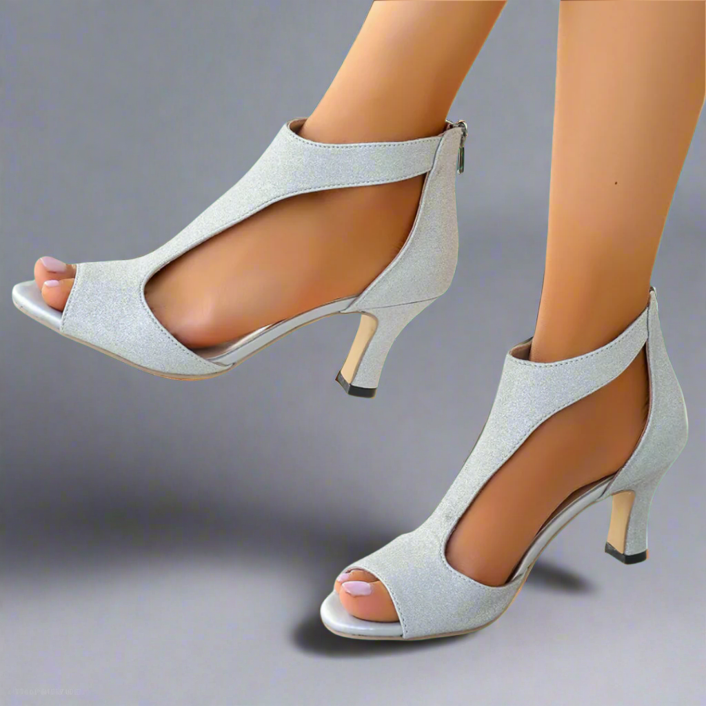 Jane | Stylish Cut-Out Heels