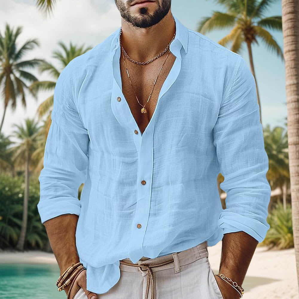 Ethan | Casual Beach Shirt Men
