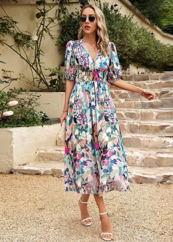 Cassandra | Stylish Relaxed Fit Midi Dress
