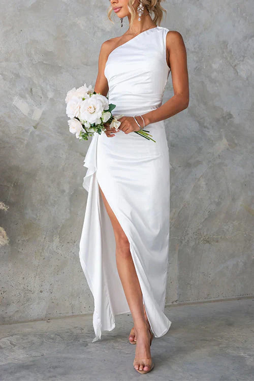 Jacqueline | Elegant Summer Split Dress