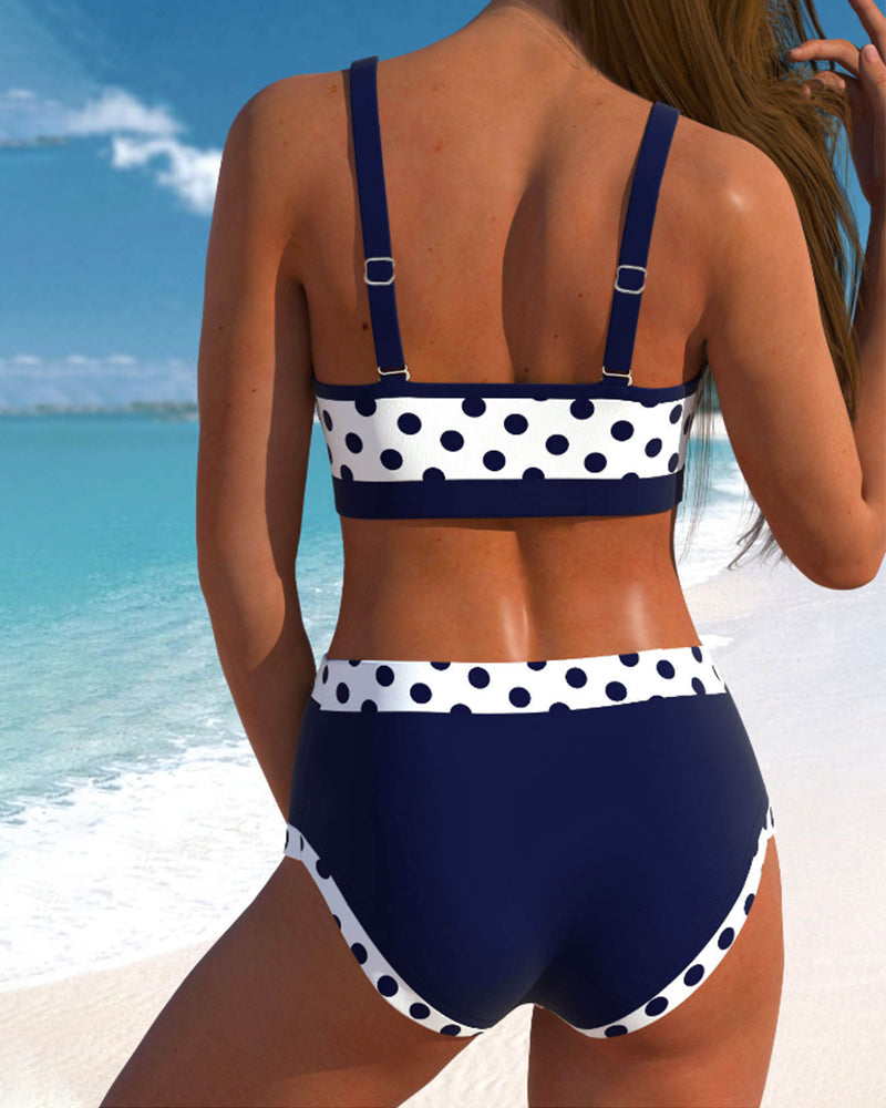 Maren | Classic Polka Dot Bikini Set