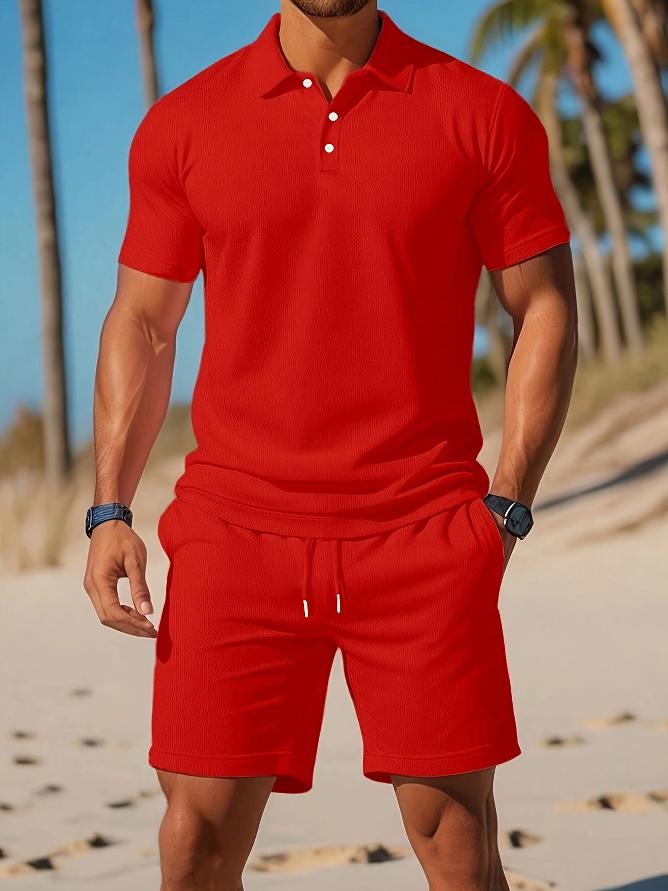 Louis | Casual Polo Set Men
