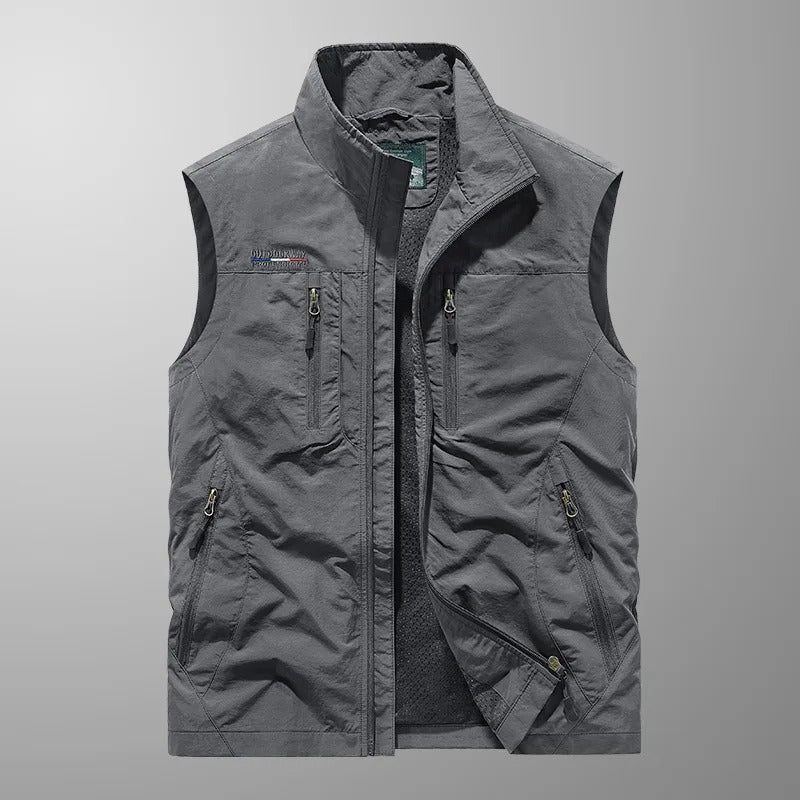 Anton | Functional Zipper Utility Vest