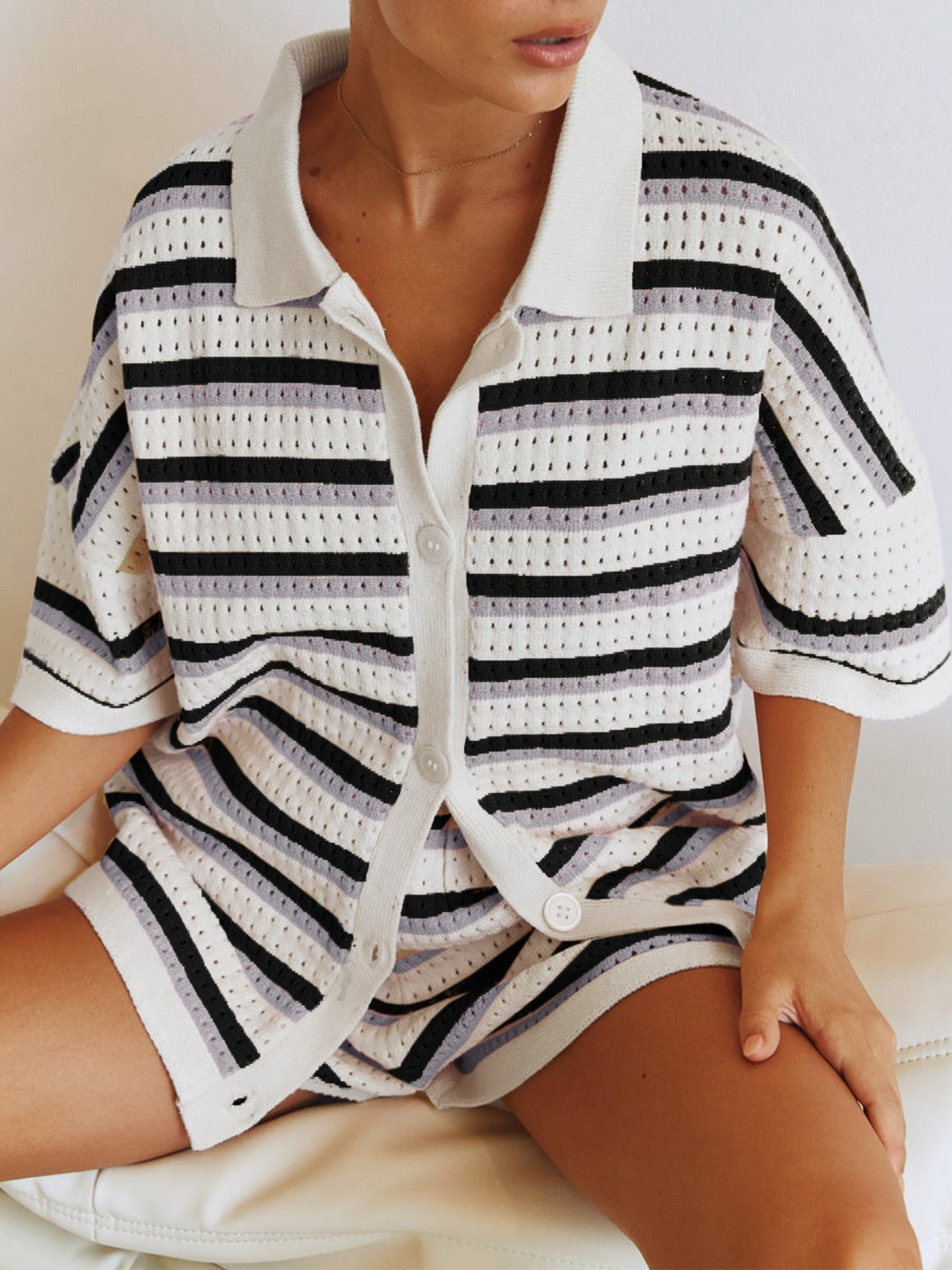 Beatrice | Button-Down Shirt Dress