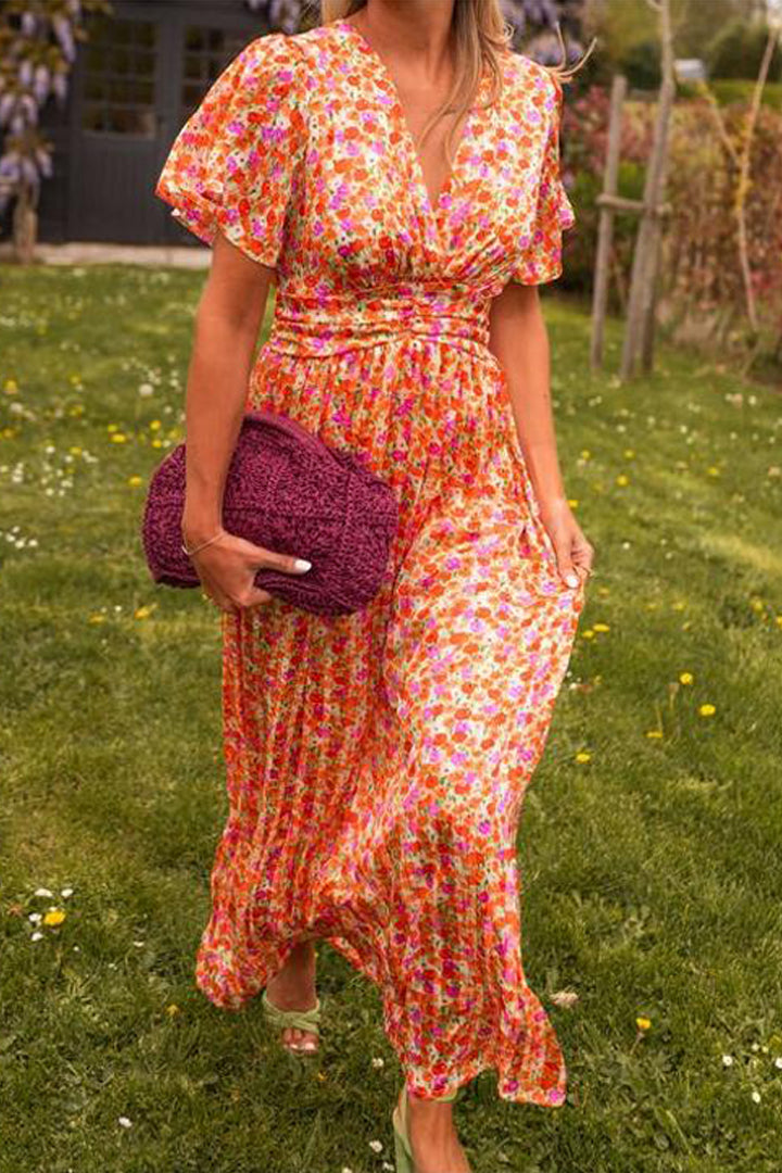 Catherine | Elegant Floral Maxi Dress