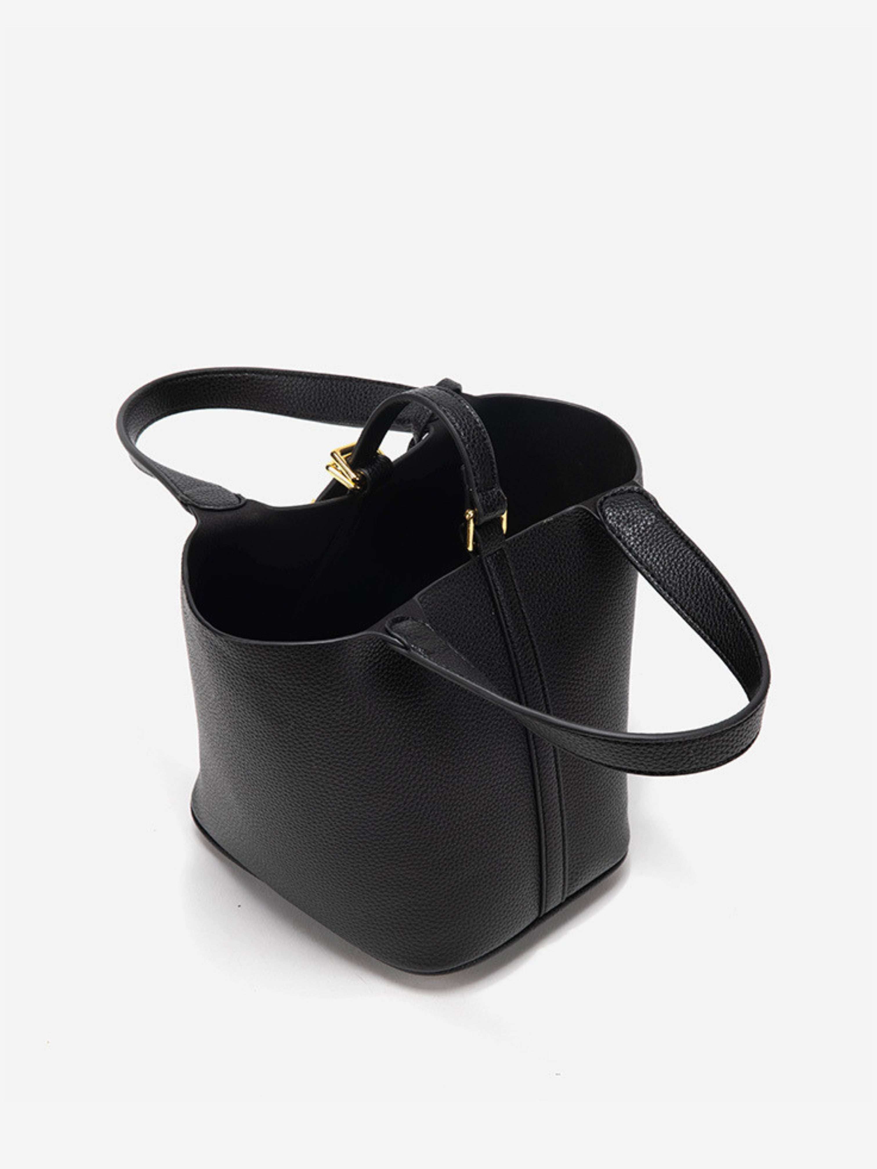 Brandy | Luxe Handbag with Lock Closure