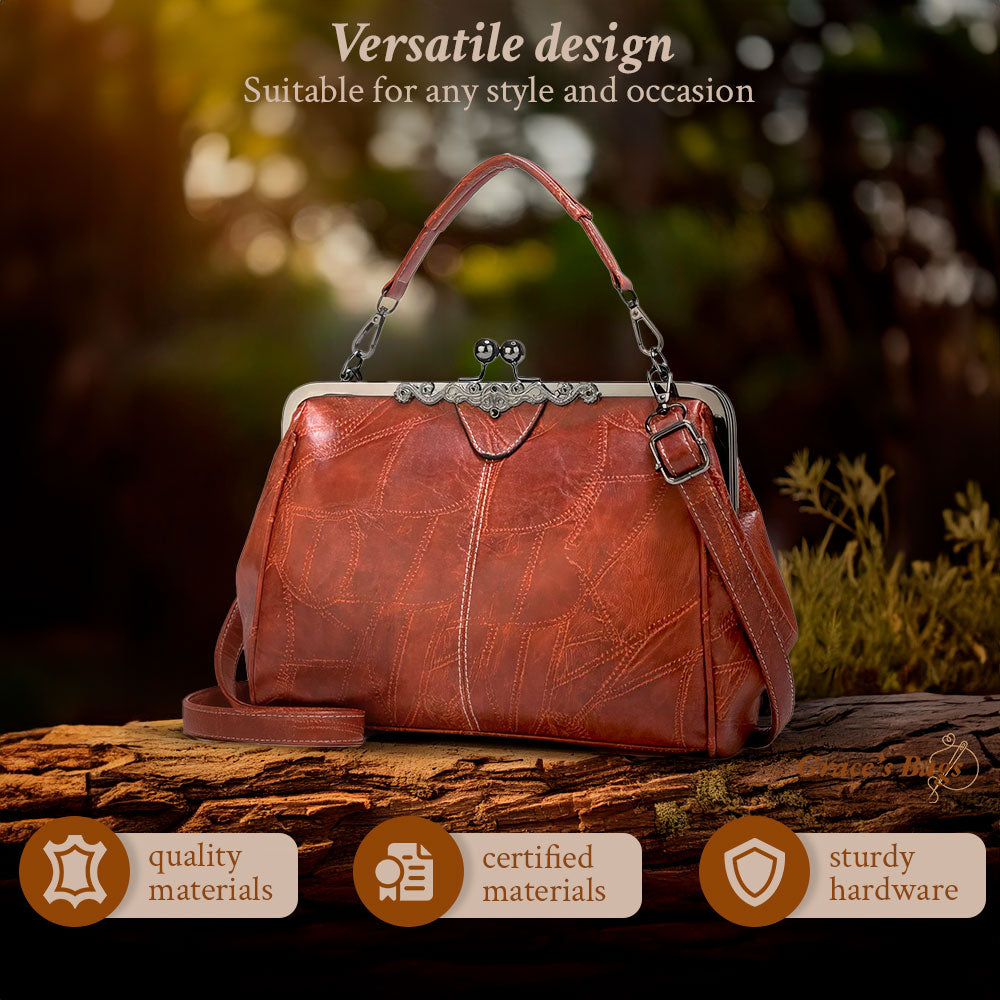 Angela | Classic Retro Handheld Bag