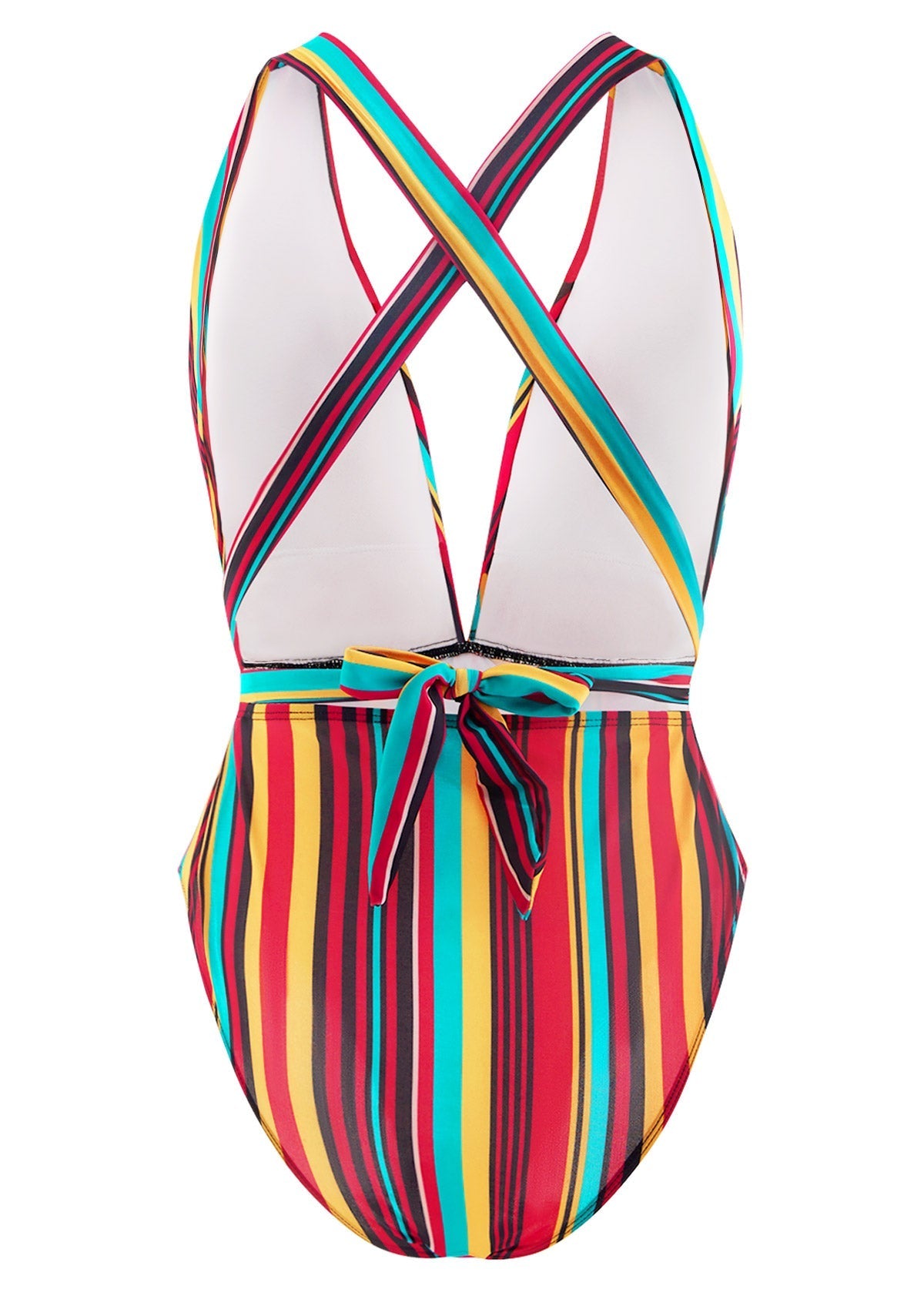 Maren | Stylish Striped One-Piece Swimsuit