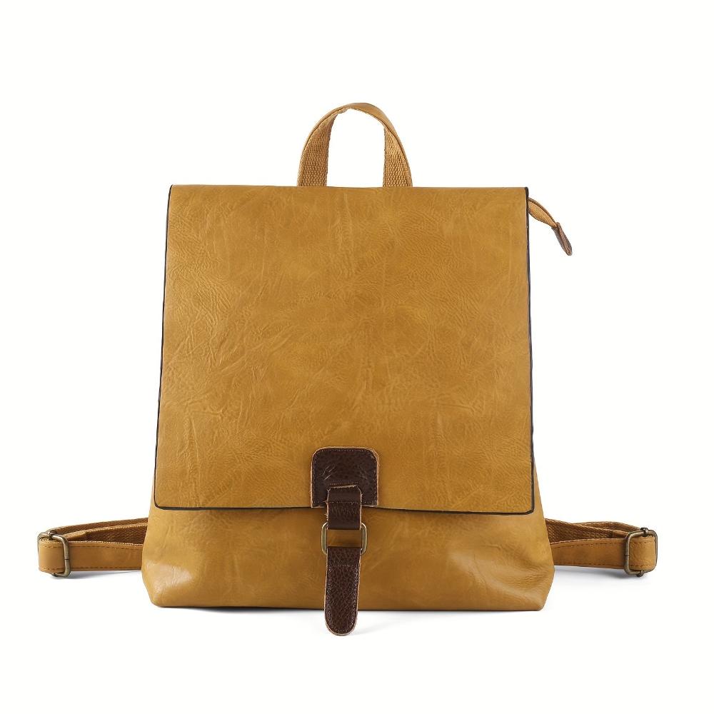 Claudia | Vintage Classic Buckle Backpack