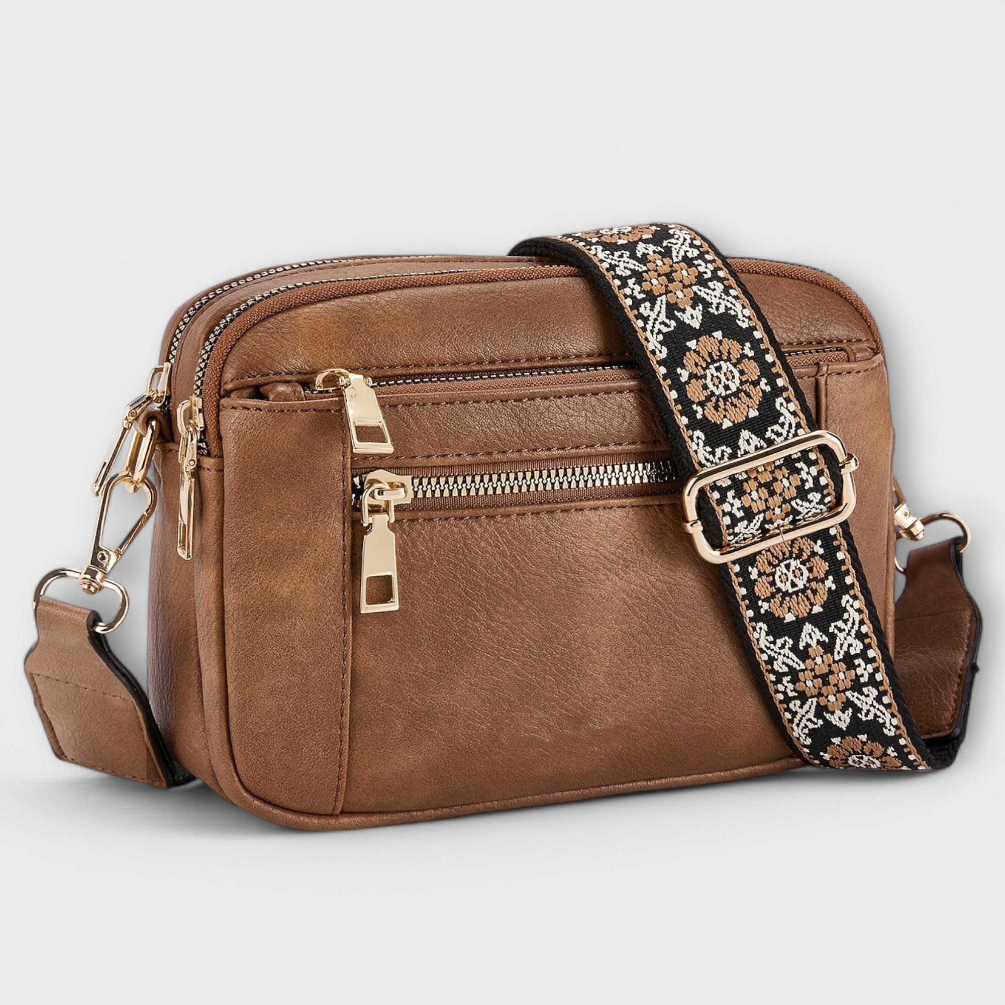 Dakota | Trendy Floral Strap Crossbody Bag