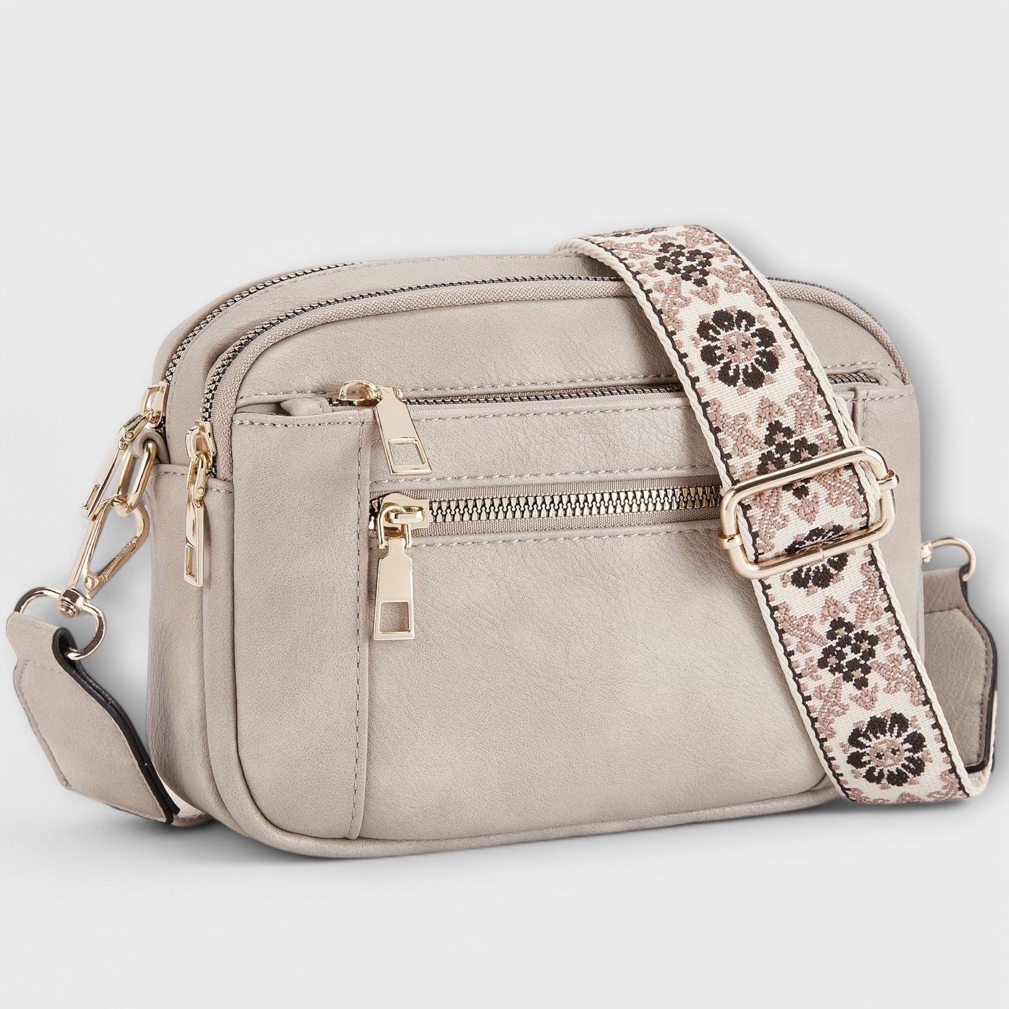 Dakota | Trendy Floral Strap Crossbody Bag