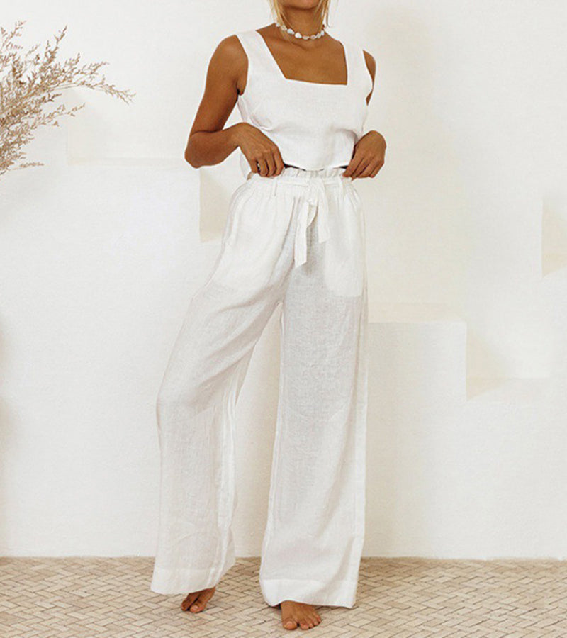 Lauren | Chic Relaxed Linen Set