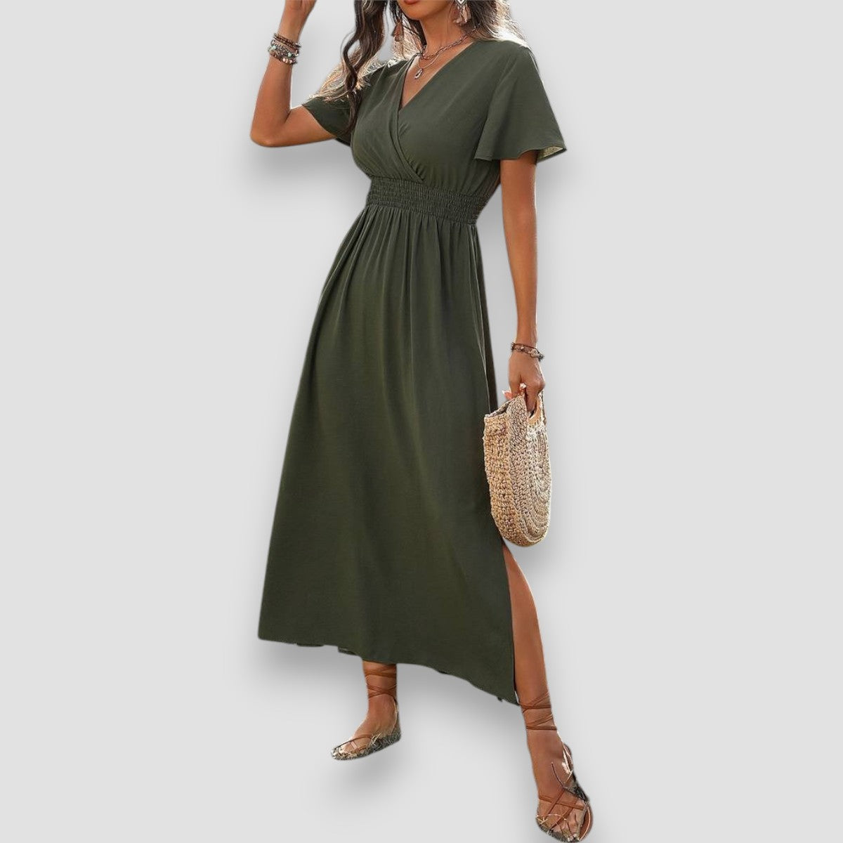Angelica | Casual Summer Maxi Dress