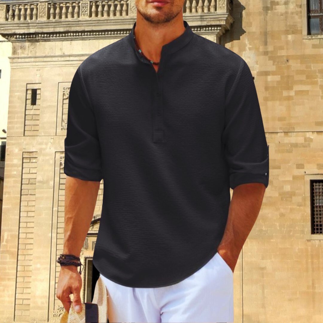 Jonah | Lightweight Casual Linen Shirt Men