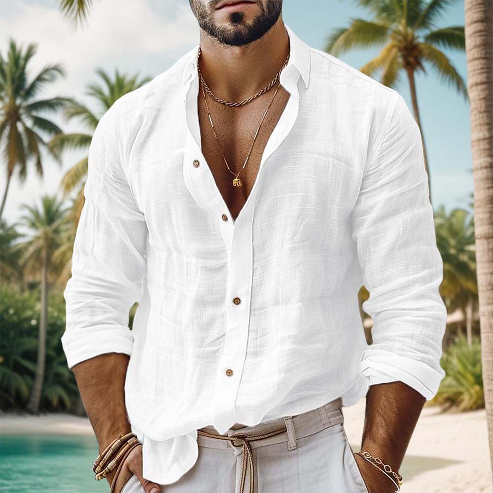Ethan | Casual Beach Shirt Men