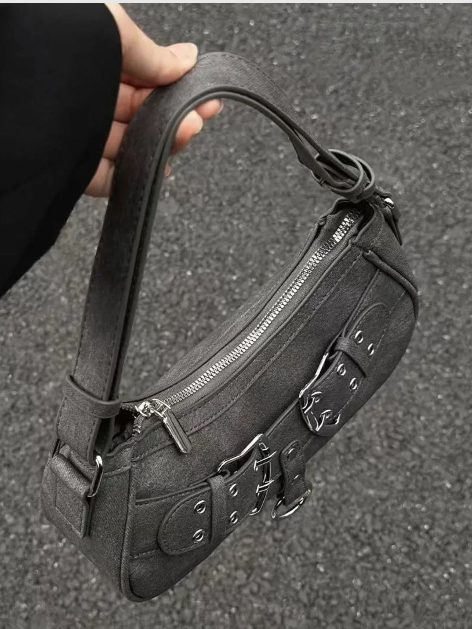 Faith | Buckle Detail Shoulder Bag