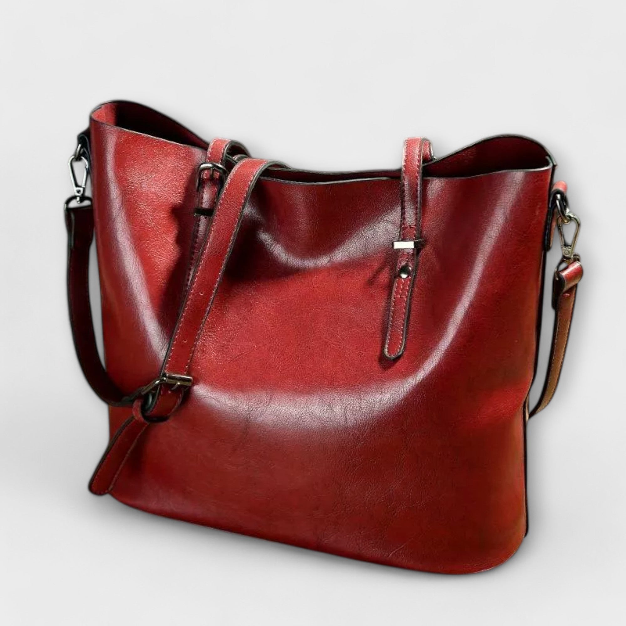 Charlotte | Elegant Leather Tote Bag