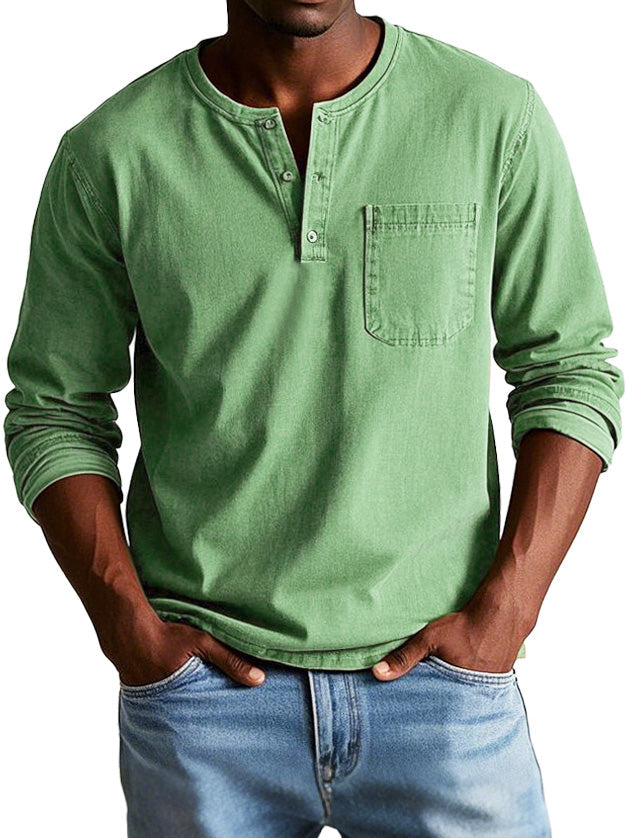 Martin | Vibe Casual Henley Shirt