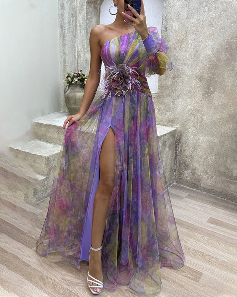 Ella | Elegant Summer Floral Gown