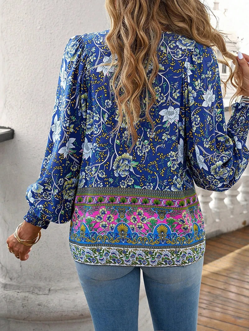 Emma | Summer Floral Top