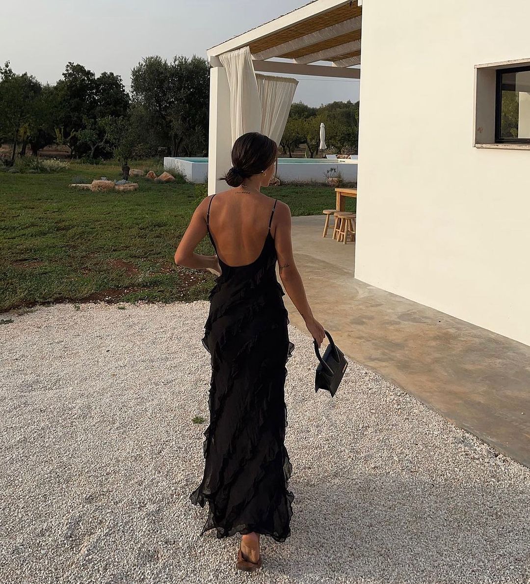 Caitlin | Elegant Ruffle Summer Dress