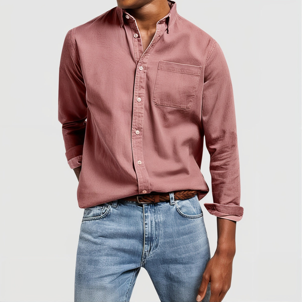 Jay | Stylish Breathable Button-Down Shirt