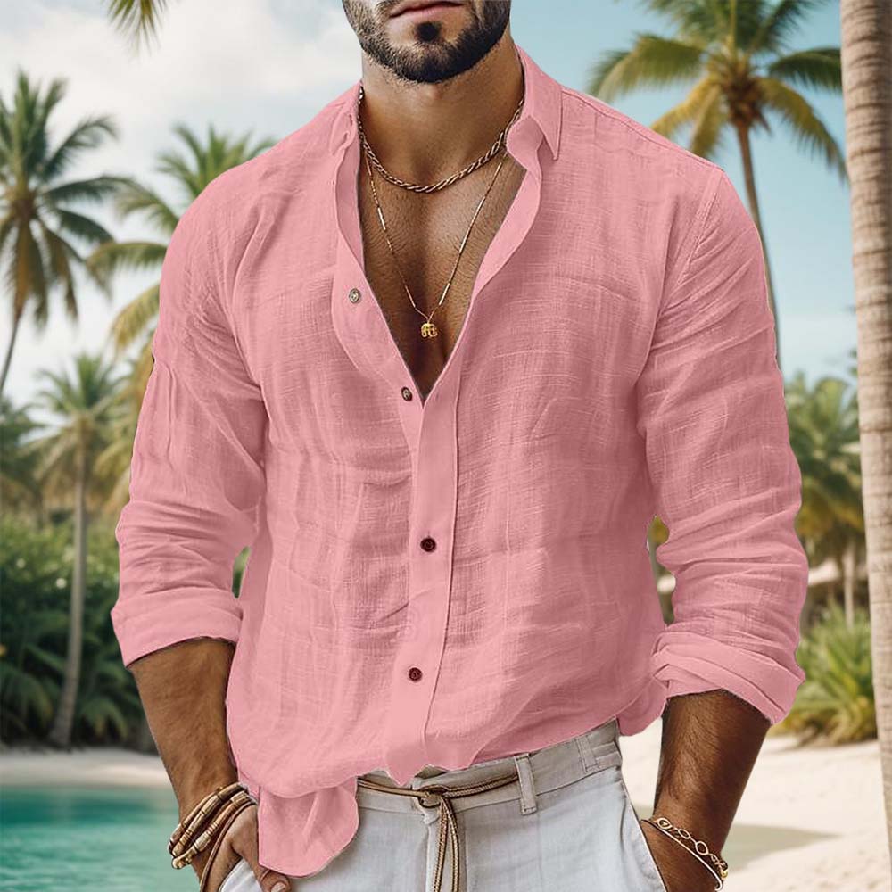 Ethan | Casual Beach Shirt Men