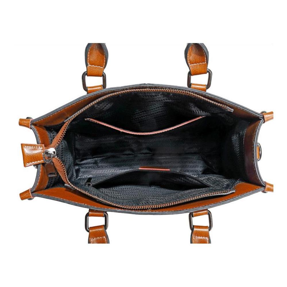 Brandy | Elegant Structured Tote Bag