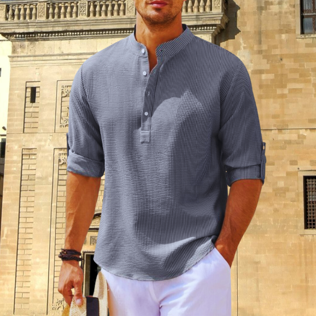 Jonah | Lightweight Casual Linen Shirt Men